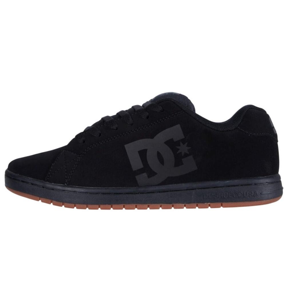 DC Mens Gaveler Low Top Skate Shoes Size 12.5 Black Casual Sneaker NWOB - Picture 2 of 12